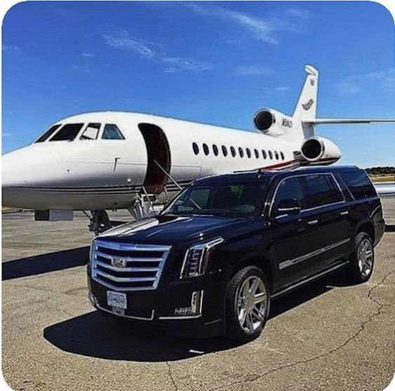 Private Jet and Limo