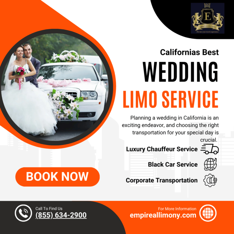wedding limo service in California